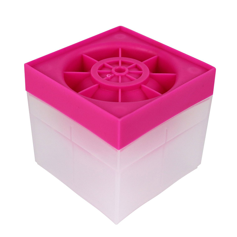 Neues Design Single Ice Ball Maker Form quadratische Form Whiskey Ice Ball Tablett