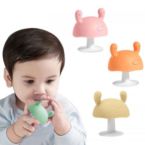 Babyzahnspielzeug Silikon Anhänger Beißring billig Fabrikpreis
