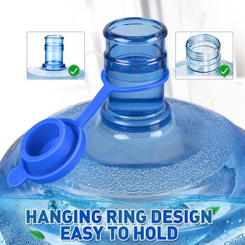 5-Gallonen-Flaschenverschlüsse für Wasserkrüge, wiederverwendbares, langlebiges Silikon
