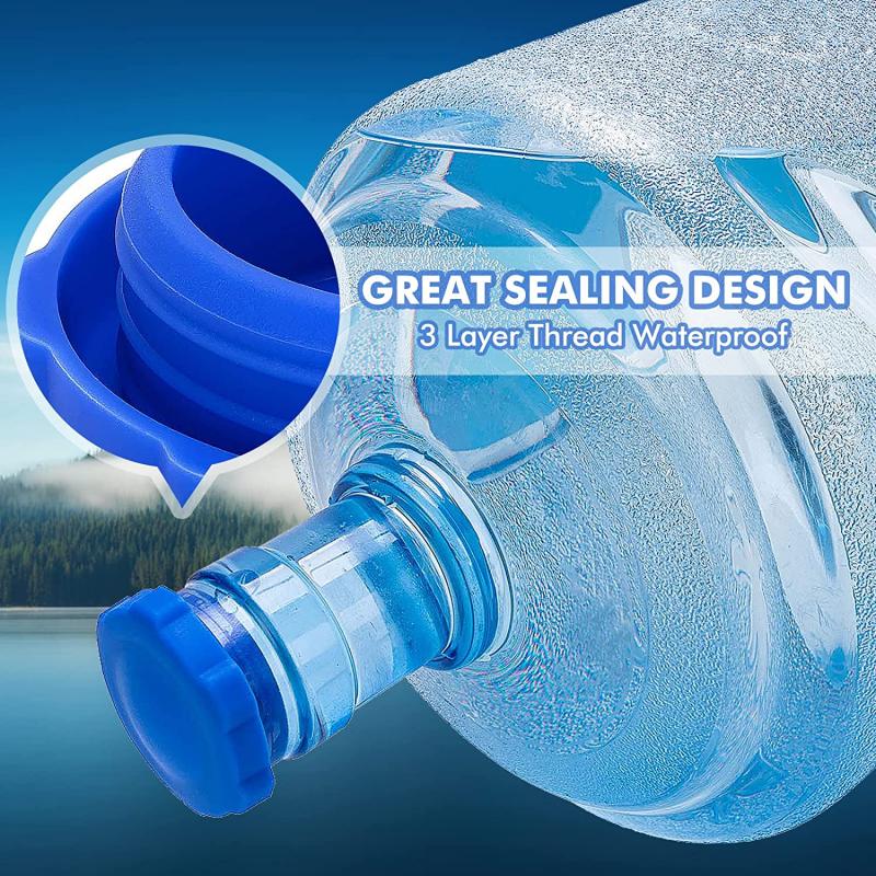 Silikon-Krugstecker passt auf 55-mm-Wasserflaschen im Großhandel
