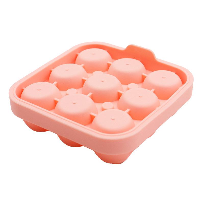silicone rose ice cube tray