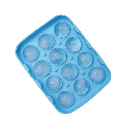 12 Löcher Sphere Round Ball Ice Cube Makers Silikon
